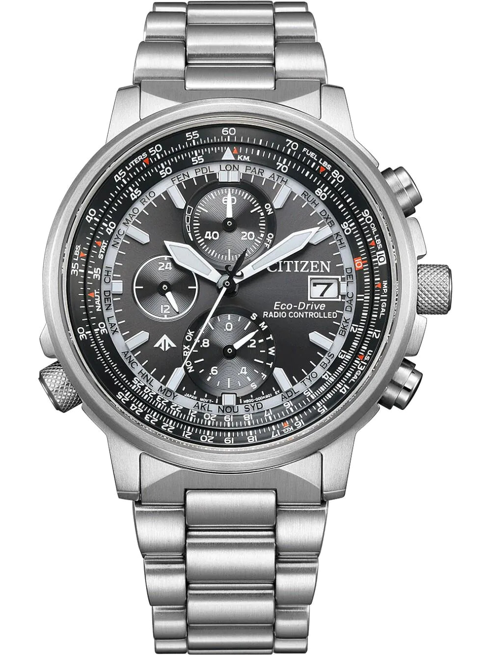 Citizen AT8300-58E Mens Watch Promaster Sky Eco-Drive Pilot 41mm 20ATM