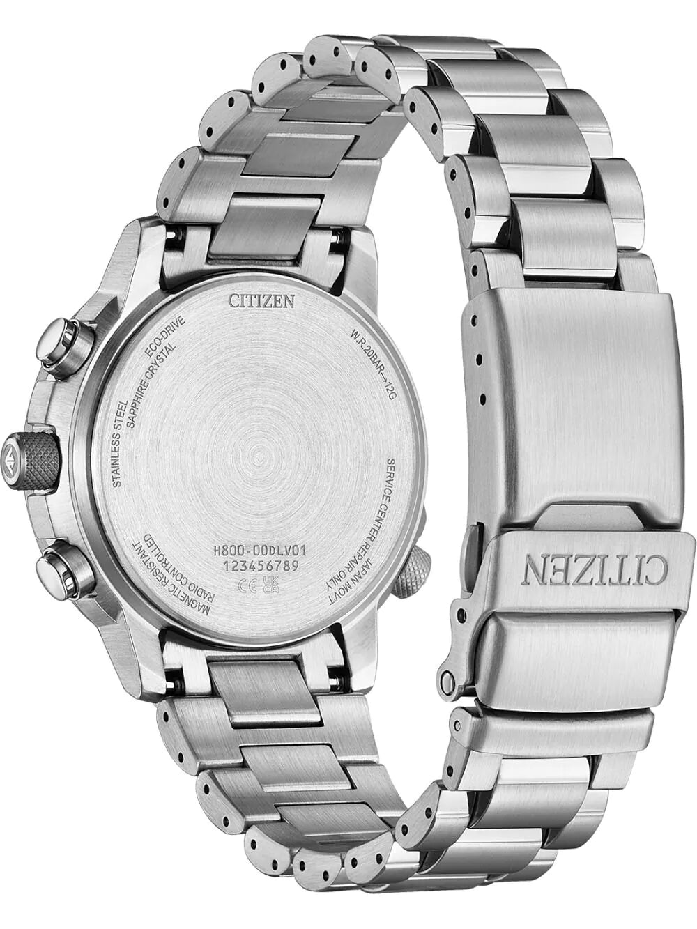 Citizen AT8300-58E Mens Watch Promaster Sky Eco-Drive Pilot Chronograph 41mm 20ATM