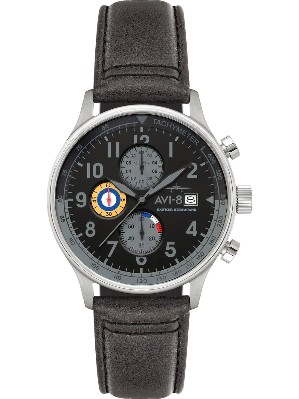 AVI-8 AV-4011-0U Mens Watch Hawker Hurricane Chronograph 43 mm 5ATM