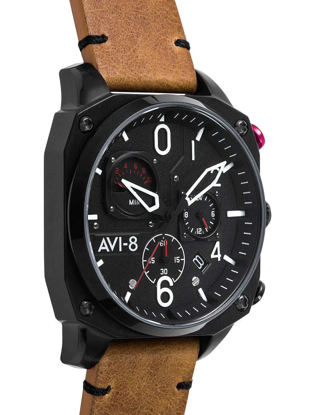 AVI-8 AV-4052-02 Hawker Hunter Chronograph Mens Watch 45mm 5ATM