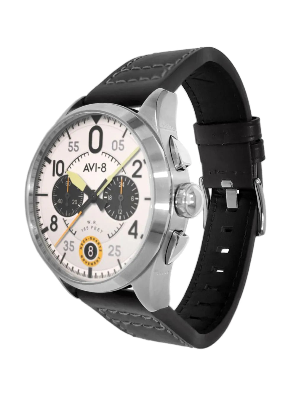 AVI-8 AV-4089-0B Mens Watch Spitfire Lock Chronograph 42mm 5ATM