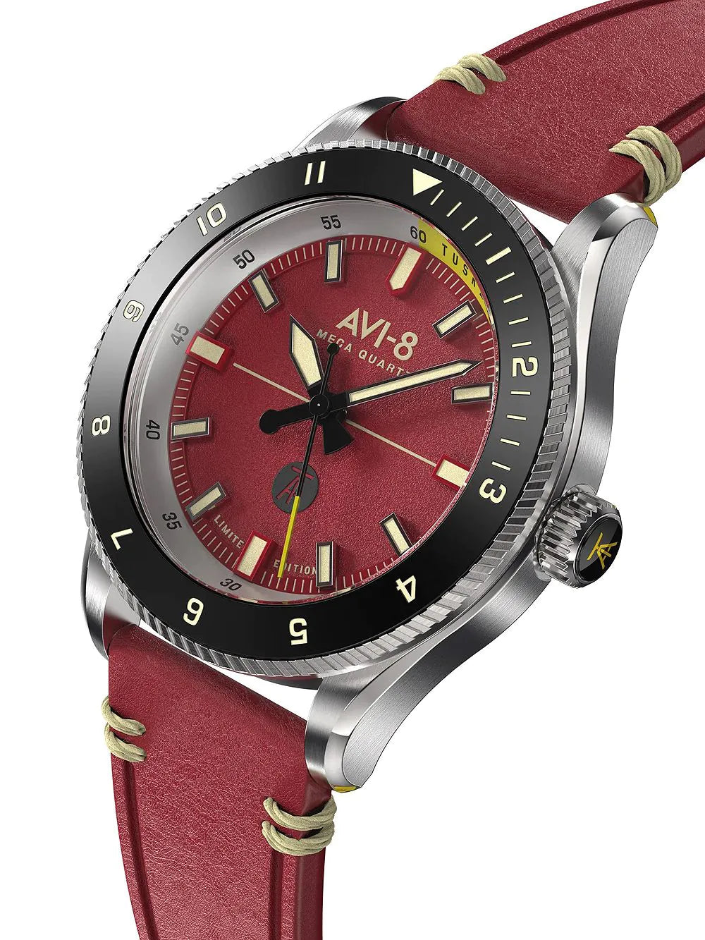 AVI-8 AV-4103-04 Tuskegee Airmen Limited Edition Mens Watch 40mm 5ATM