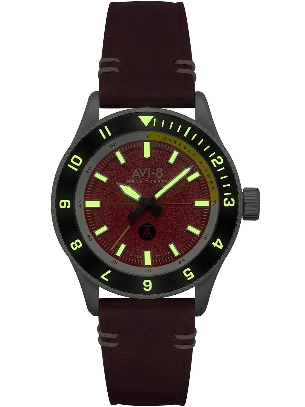 AVI-8 AV-4103-04 Tuskegee Airmen Limited Edition Mens Watch 40mm 5ATM