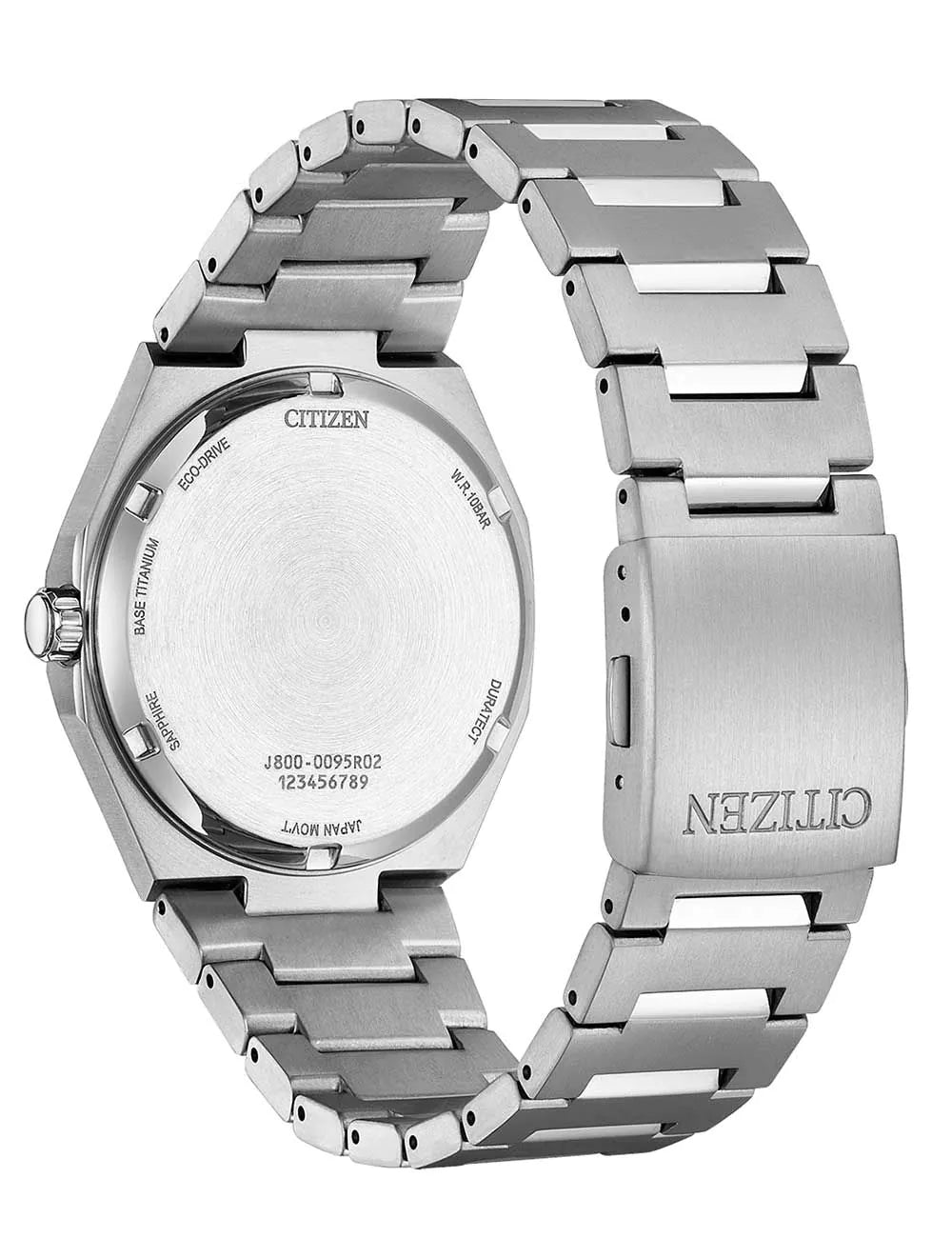 Citizen AW0130-85Z Mens Watch Eco-Drive Super Titanium 40mm 10ATM