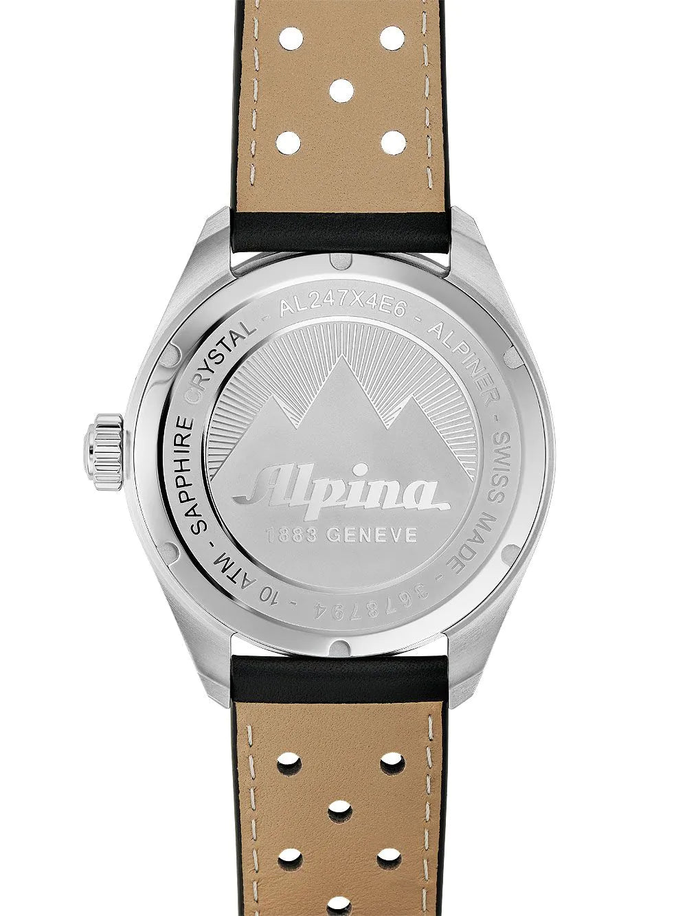 Alpina AL-247NB4E6 Alpiner GMT Mens Watch 42mm 10ATM