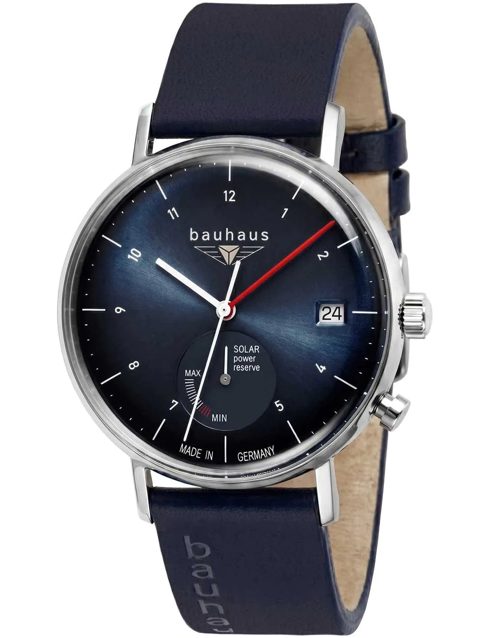Bauhaus 2112-3 Mens Watch Classic Solar 41mm 5ATM