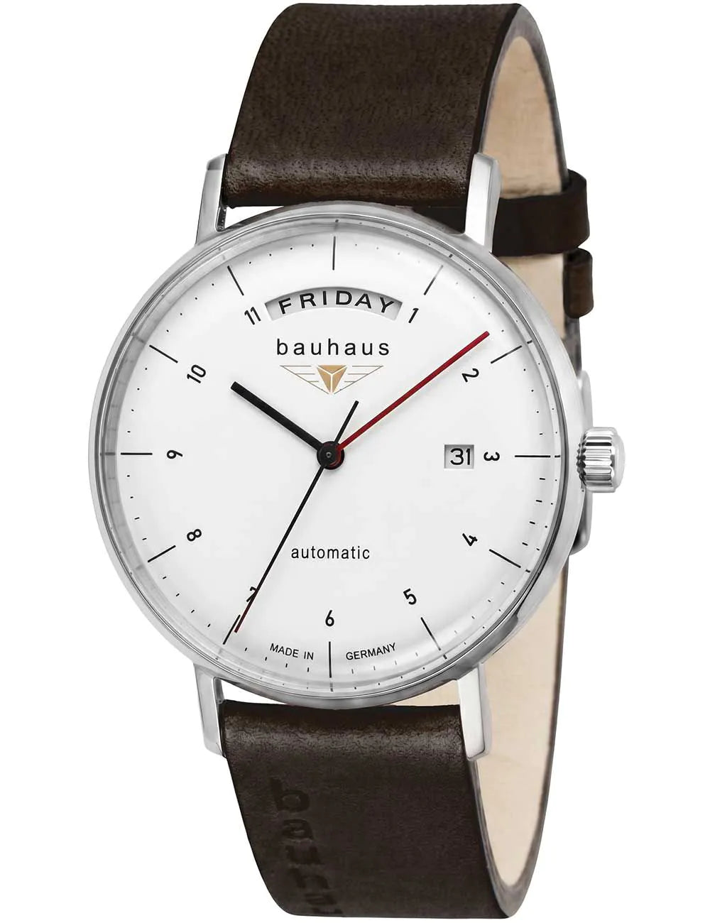 Bauhaus 2162-1 Mens Watch Classic Automatic 41mm 5ATM