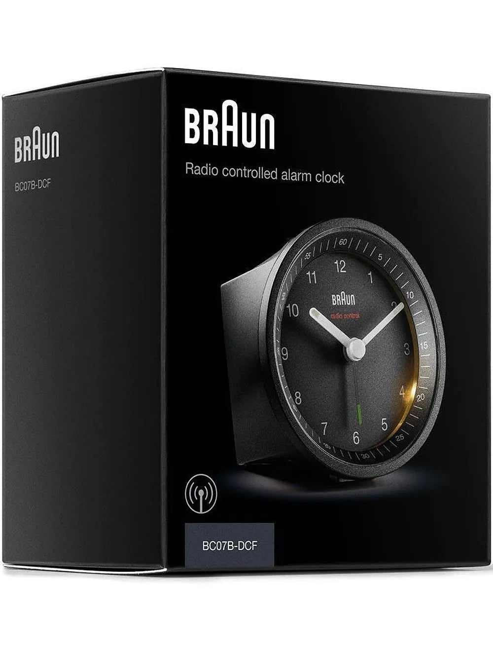 Braun BC07B-DCF classic radio controlled alarm clock