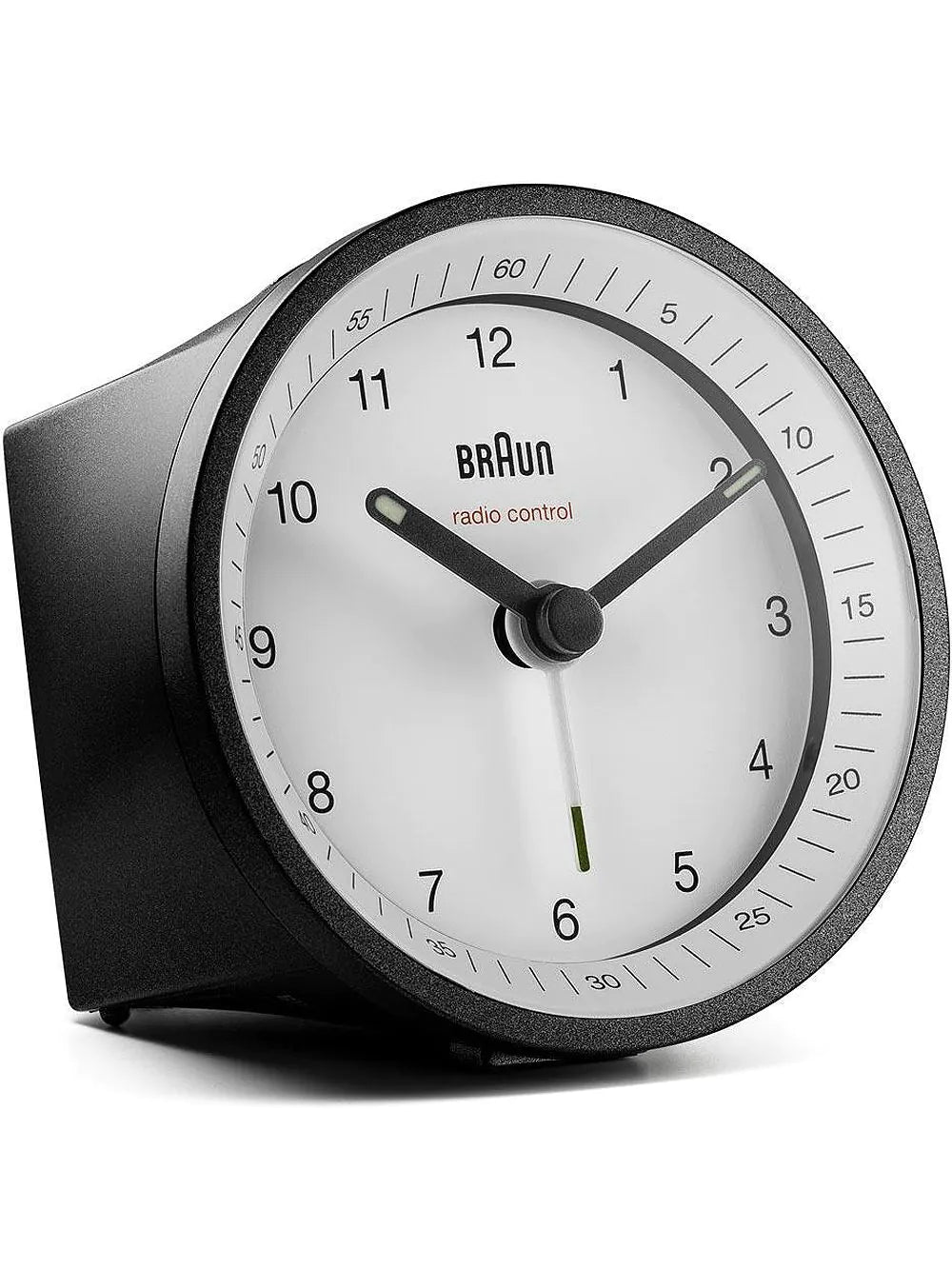 Braun BC07BW-DCF classic radio controlled alarm clock