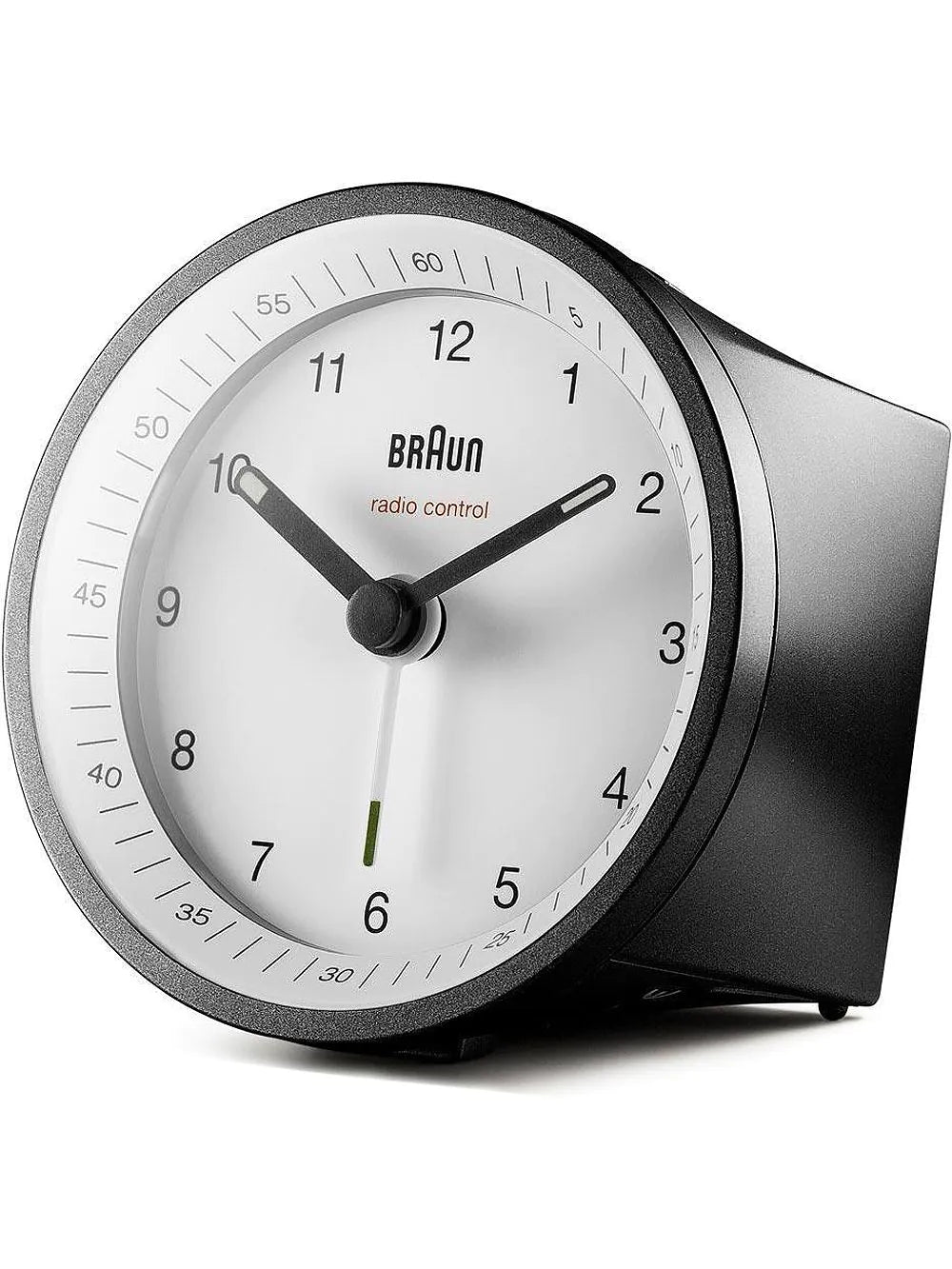 Braun BC07BW-DCF classic radio controlled alarm clock