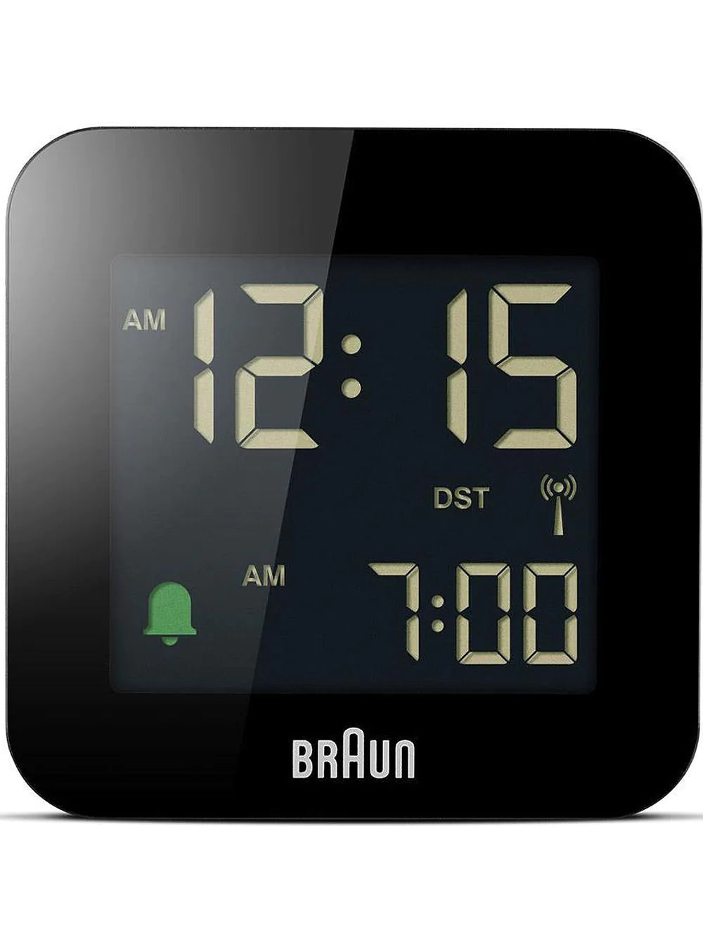 Braun BC08B-DCF digital radio controlled alarm clock