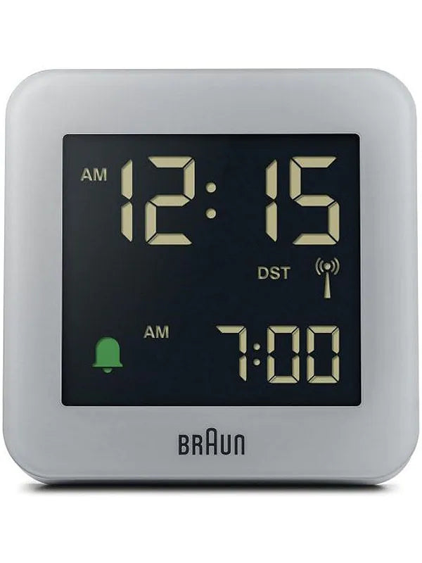 Braun BC09G-DCF digital radio alarm clock