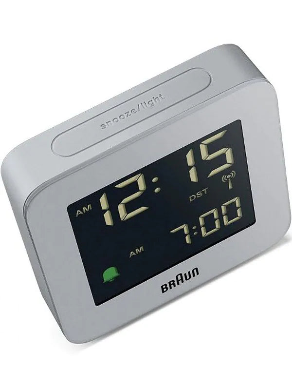 Braun BC09G-DCF digital radio alarm clock