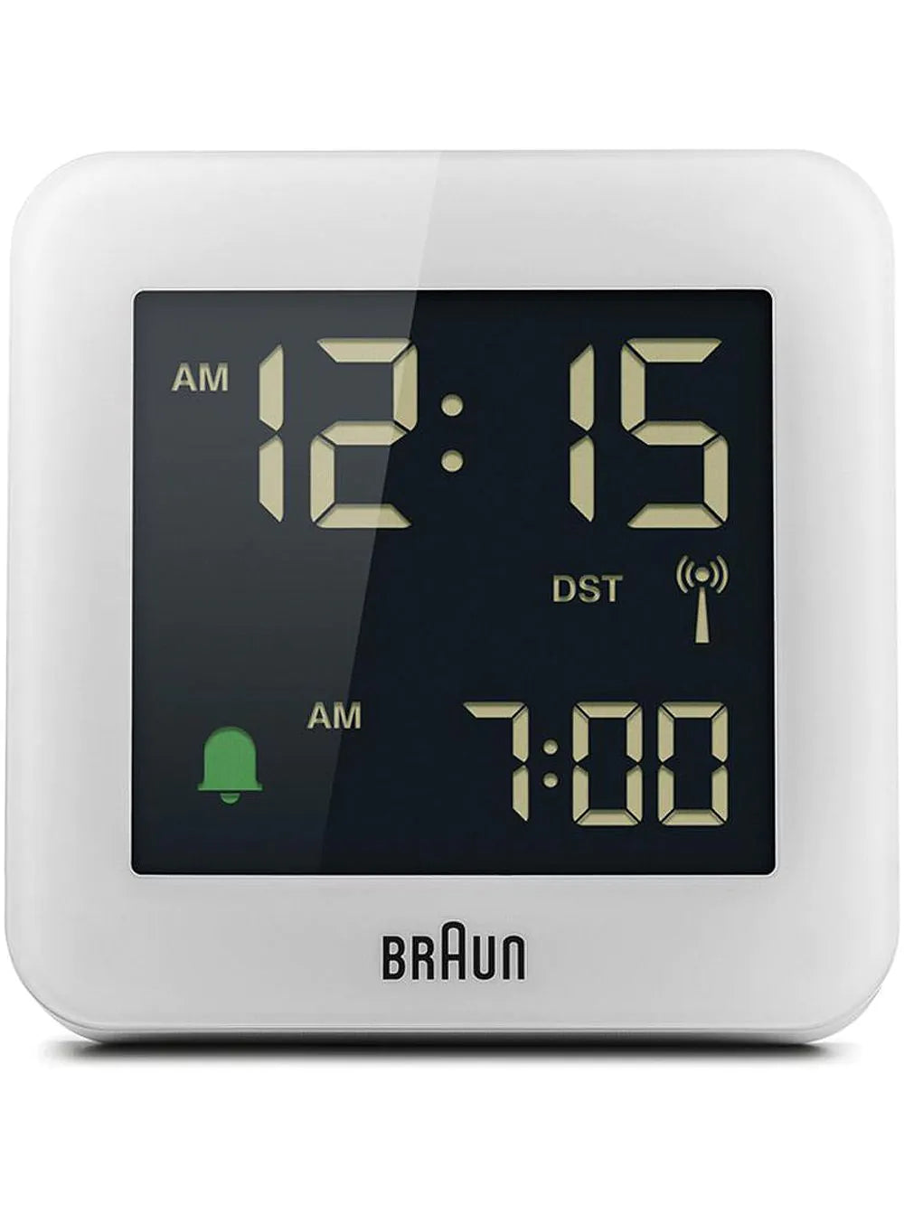 Braun BC09W-DCF digital radio controlled alarm clock