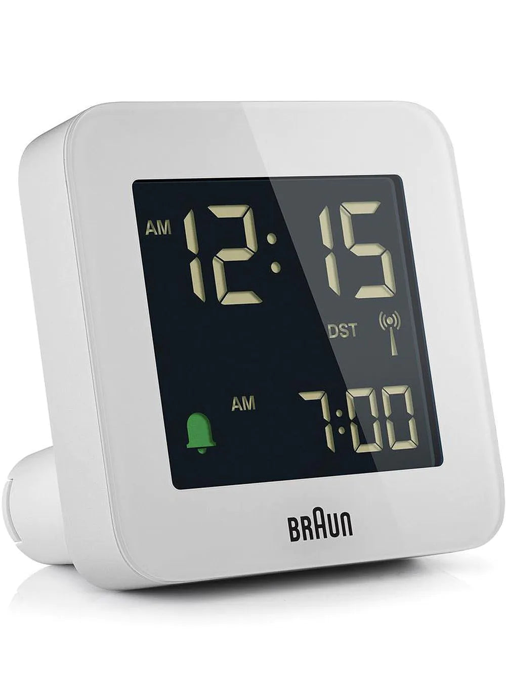 Braun BC09W-DCF digital radio controlled alarm clock