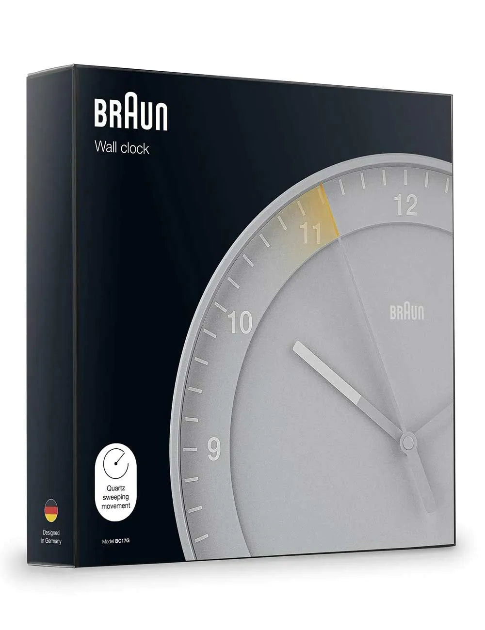 Braun BC17G Classic Wall Clock 30 cm