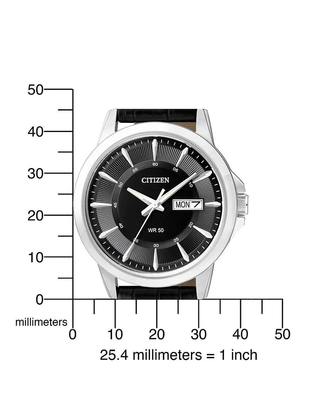 Citizen BF2011-01E quartz day-date men`s 41mm 5ATM