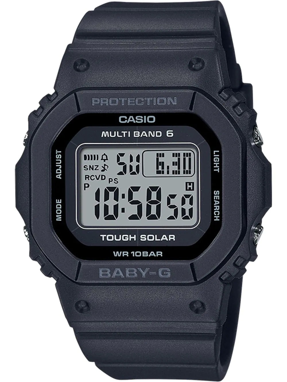 Casio BGD-5650-1ER Mens Watch Baby-G 5650-Serie Solar 38mm 10ATM