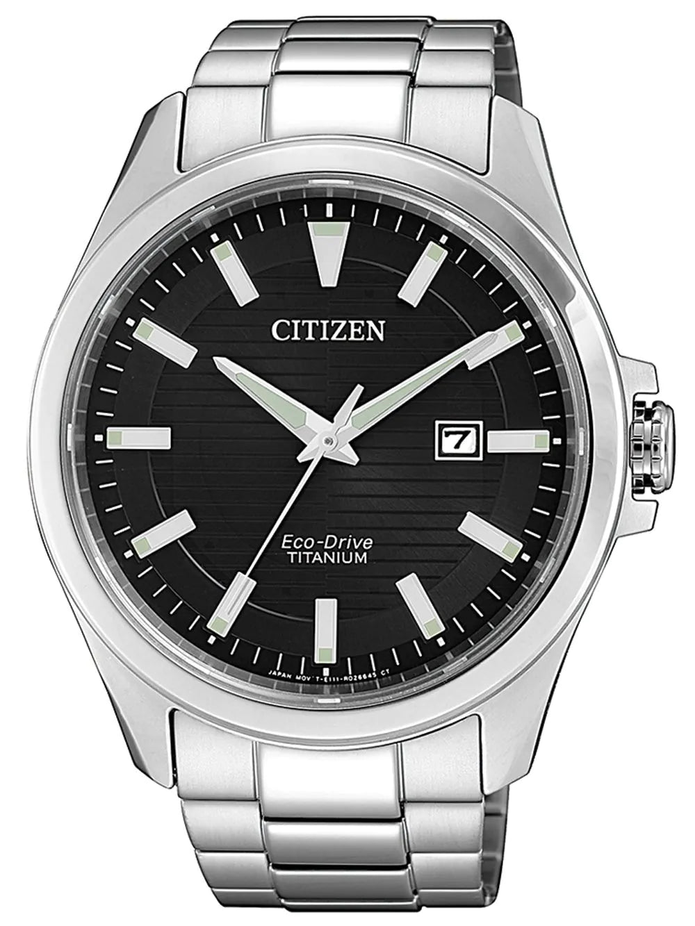 Citizen BM7470-84E Eco-Drive Titanium Mens Watch 43mm 10ATM