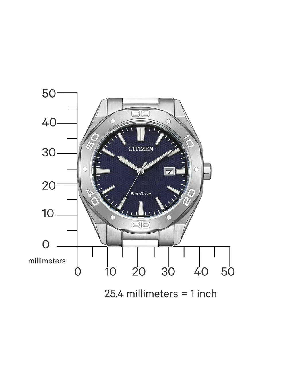 Citizen BM7631-52L Mens Watch Eco-Drive Active Sport 41mm 10ATM