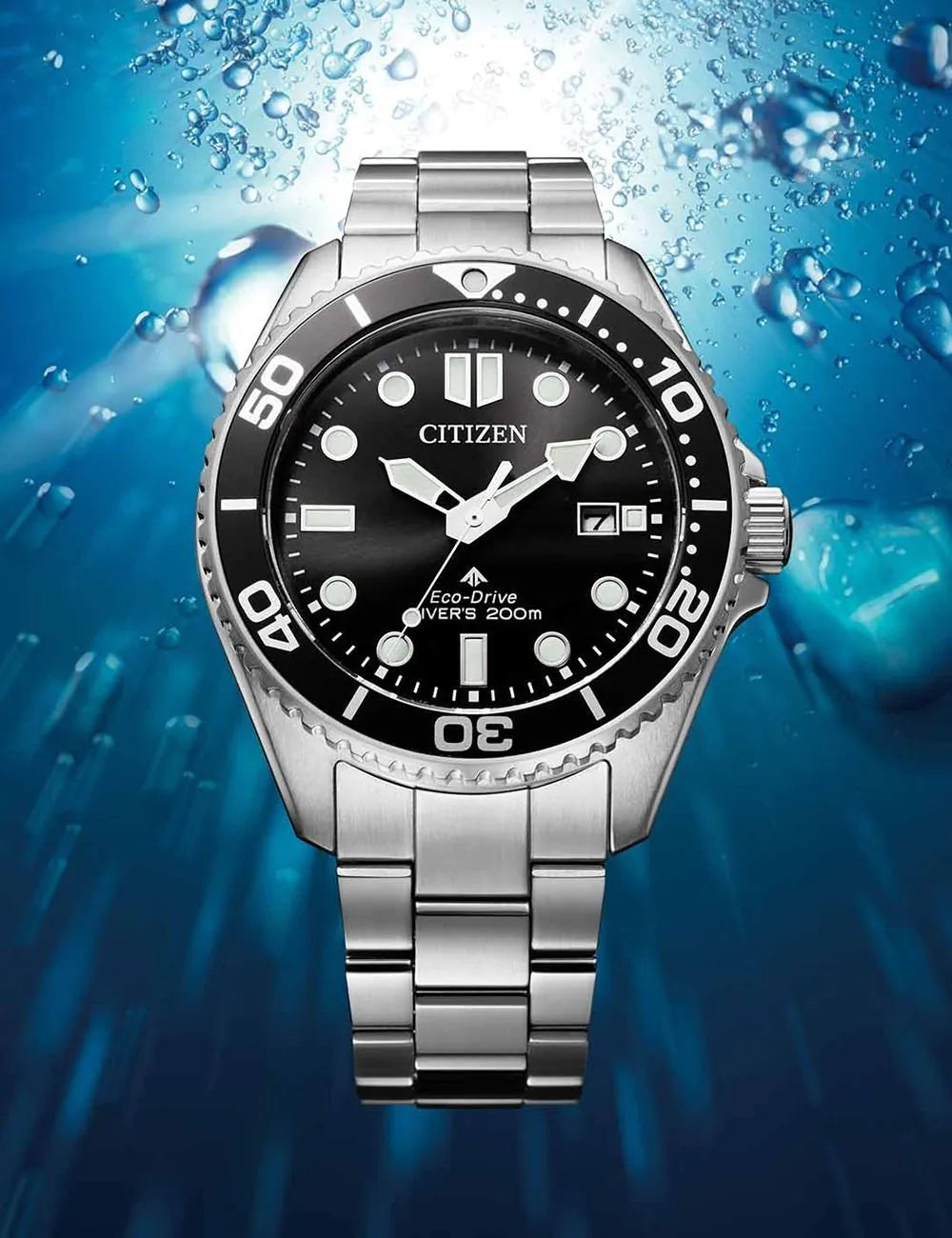 Citizen BN0261-51E Mens Watch Promaster Eco-Drive Diver 40mm 20ATM