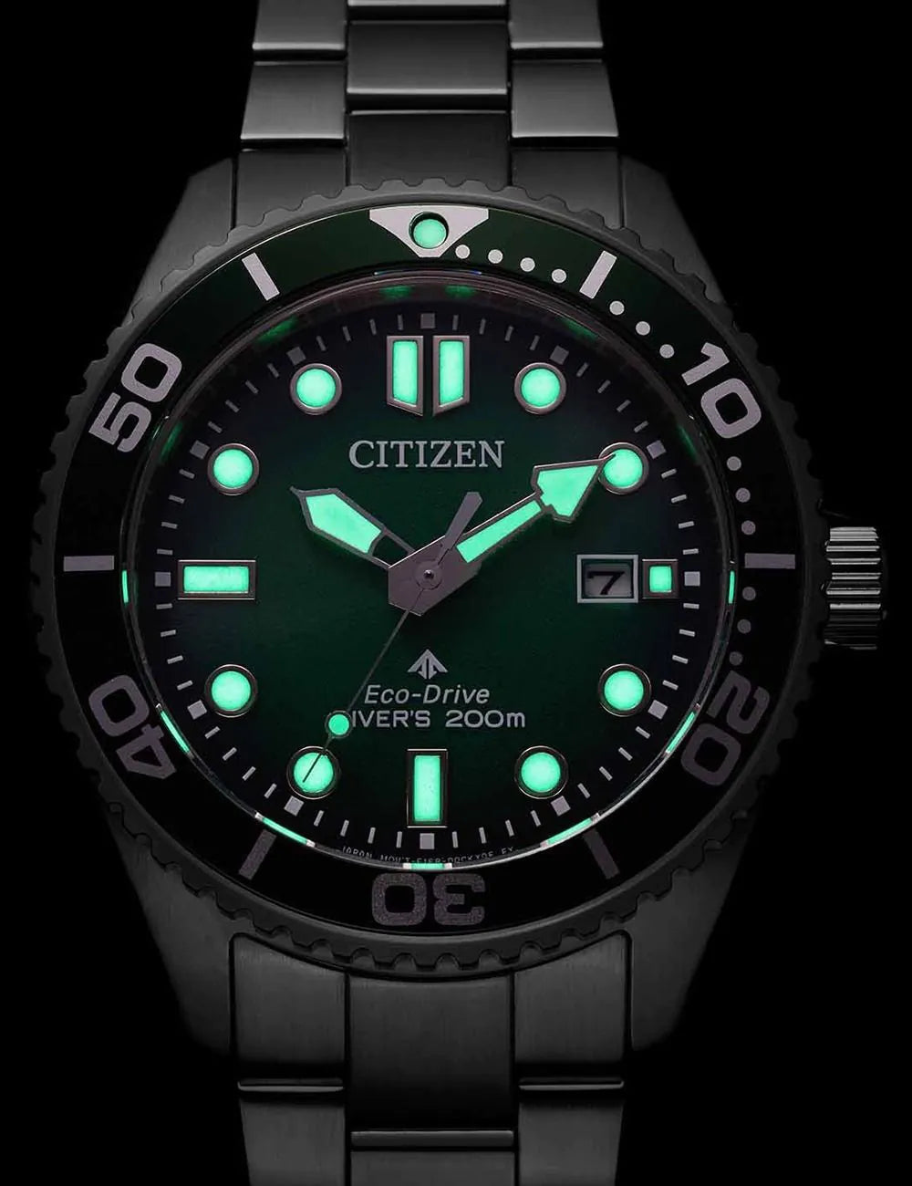Citizen BN0269-50W Mens Watch Promaster Eco-Drive Diver 40mm 20ATM