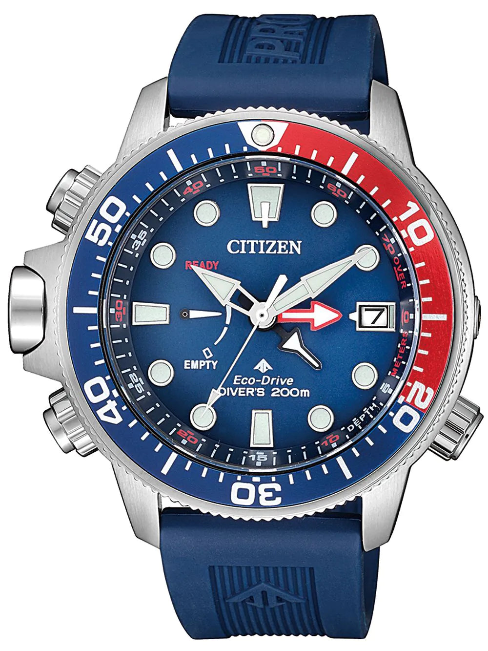 Citizen BN2038-01L Promaster Aqualand Chronograph Mens Watch 46mm 20ATM