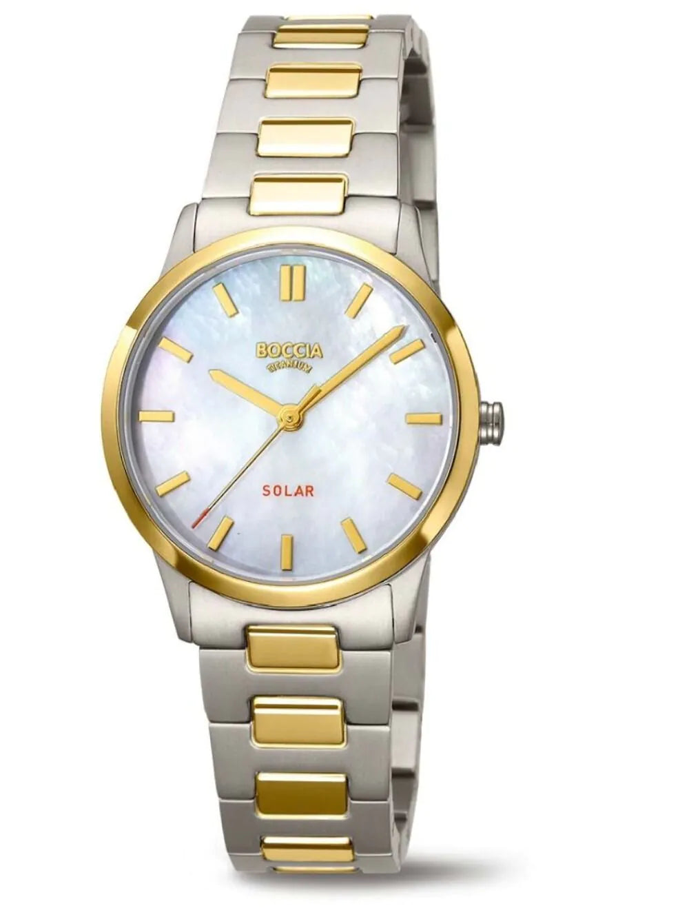 Boccia 3363-04 Ladies Watch Titanium Solar 30mm 5ATM