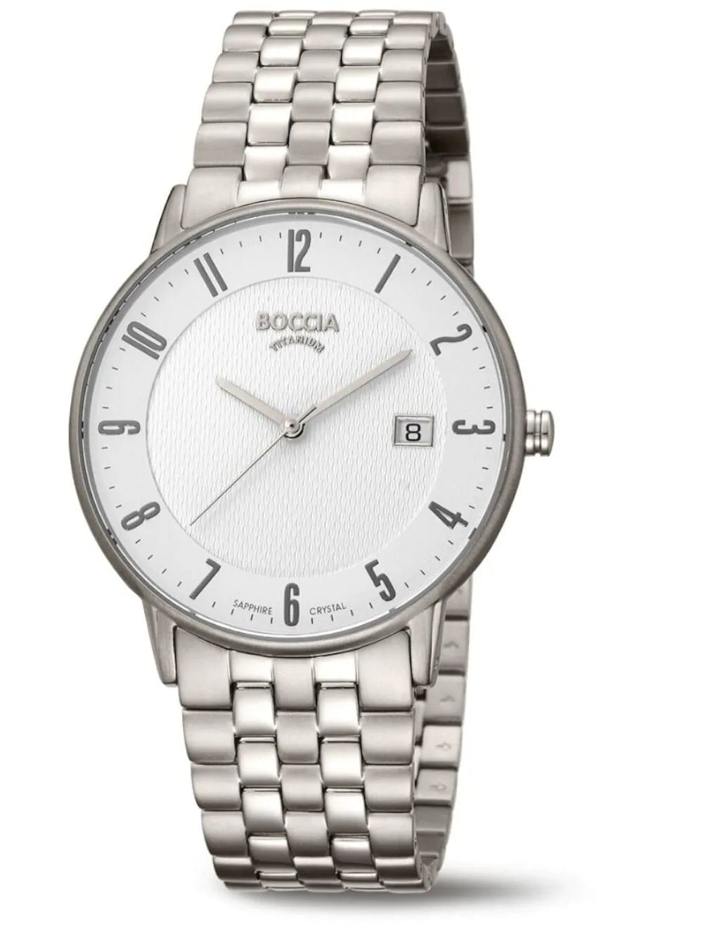 Boccia 3607-06 Mens Watch Titanium 39mm 5ATM