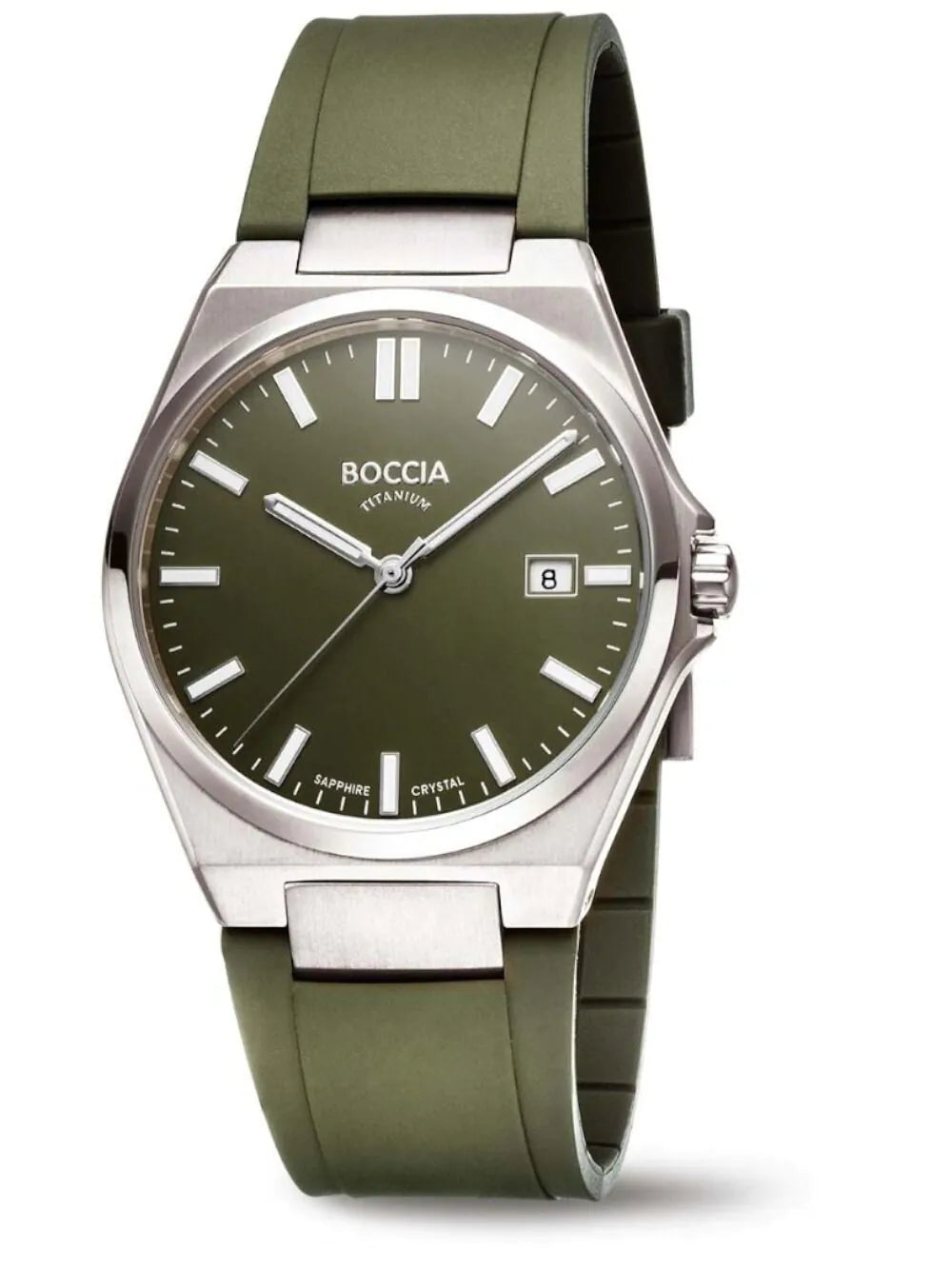 Boccia 3667-02 Mens Watch Titanium 39mm 5ATM