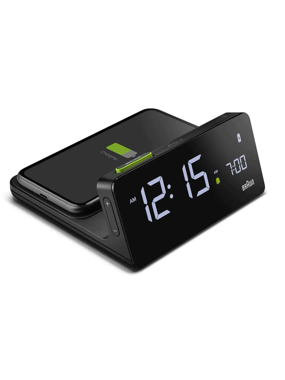Braun BC21BEU digital alarm clock