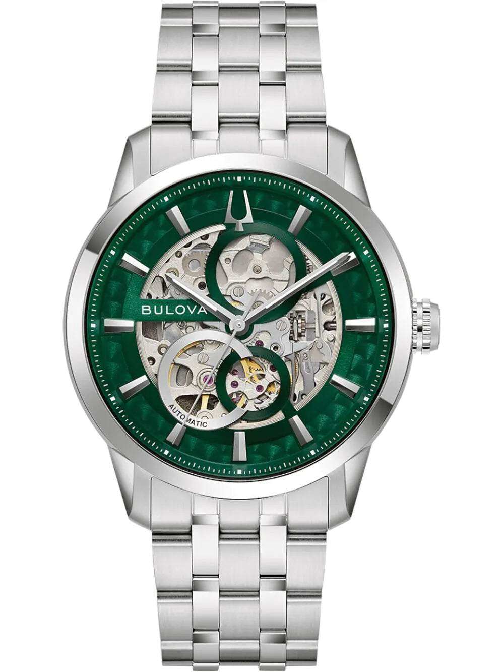 Bulova 96A329 Mens Watch Classic Automatic 40mm 3ATM