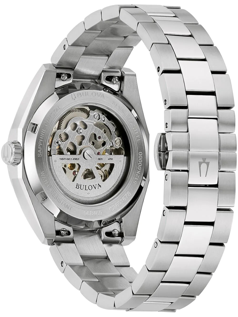 Bulova 96B469 Mens Watch Surveyor Automatic 39mm 3ATM