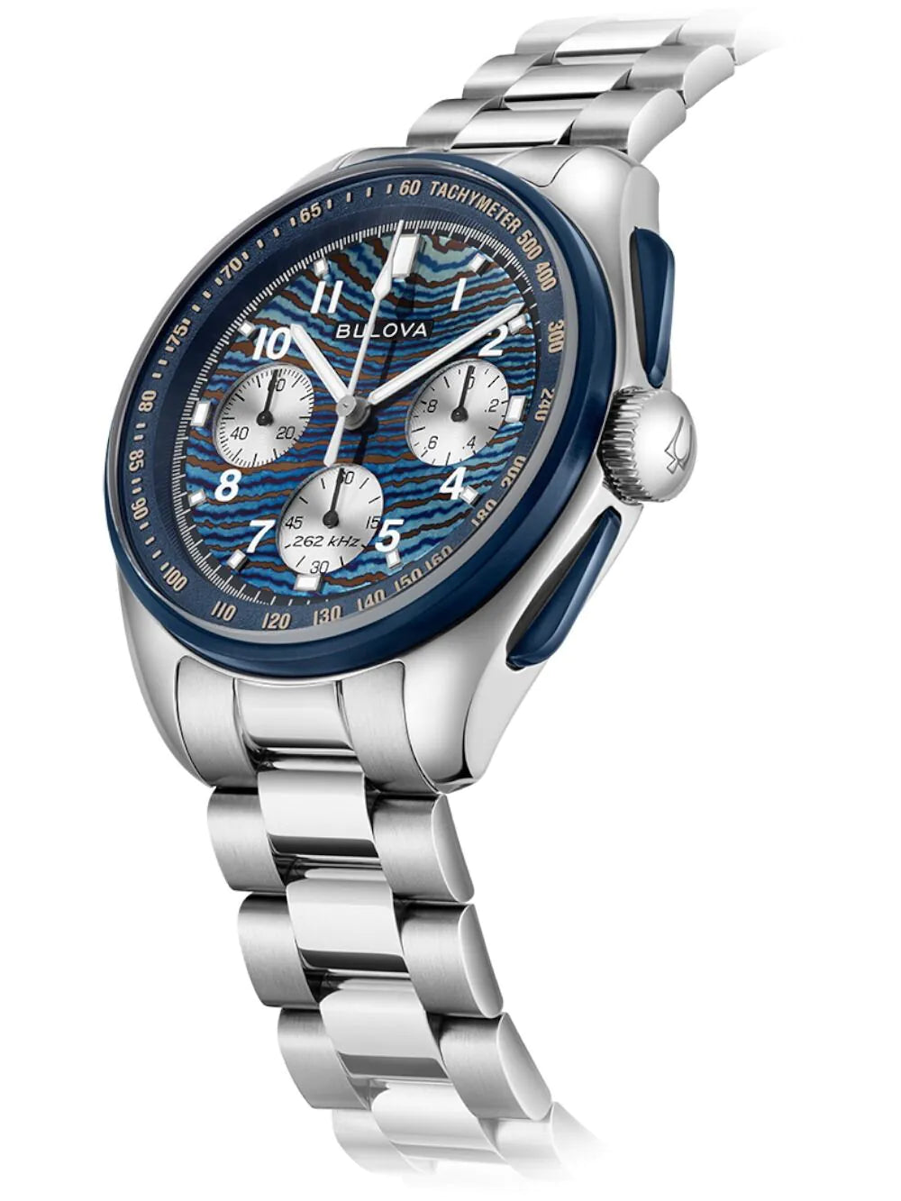 Bulova 98A329 Mens Watch Lunar Pilot Chrono Thiago Rosinhole Budii Limited 43,5mm 5ATM