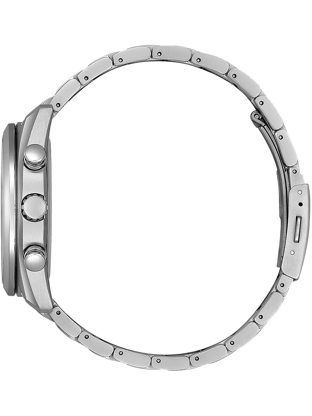 Citizen BY1010-81H Eco-Drive Moon Phase Titanium Radio Contr. Mens Watch