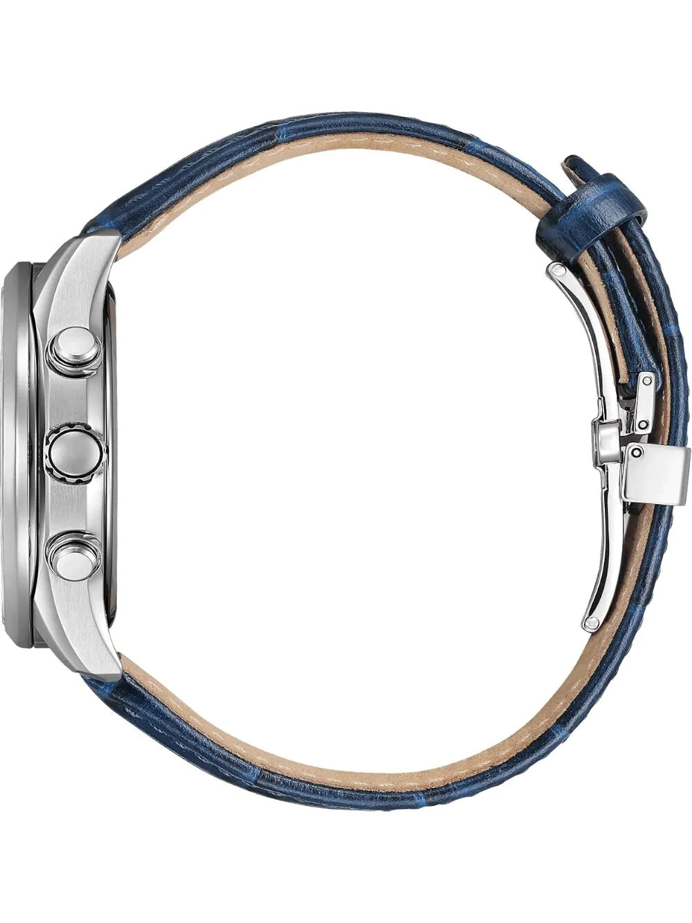 Citizen BY1030-09A Mens Watch Eco-Drive 4-Zonen radio-controlled watch Moon Phase 42mm 10ATM