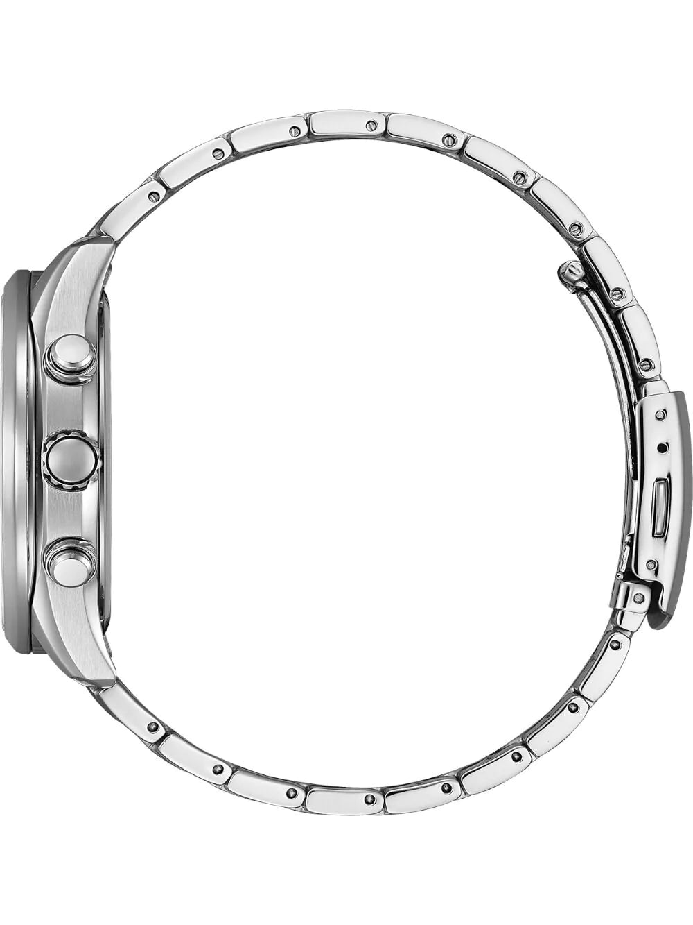 Citizen BY1030-50L Mens Watch Eco-Drive 4-Zonen radio-controlled watch Moon Phase 42mm 10ATM