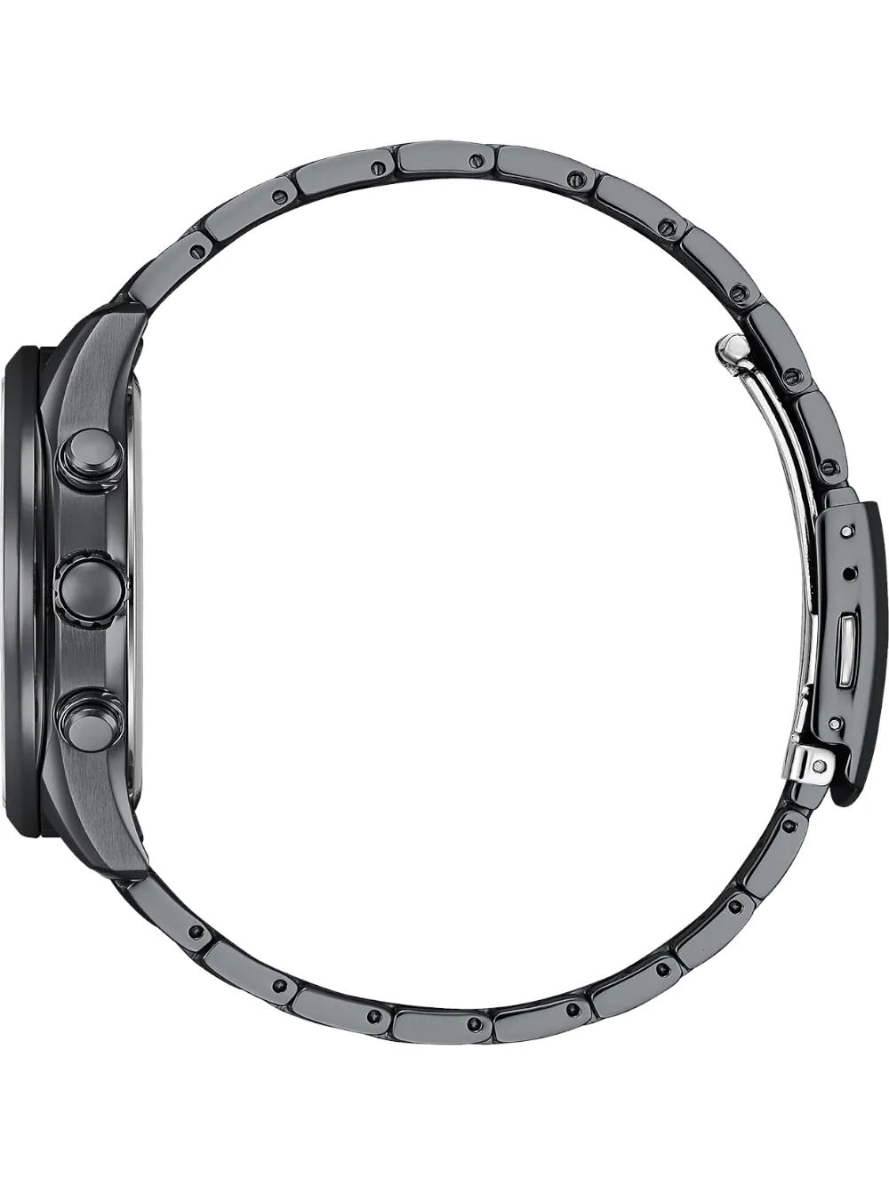 Citizen BY1035-56L Mens Watch Eco-Drive 4-Zonen radio-controlled watch Moon Phase 42mm 10ATM