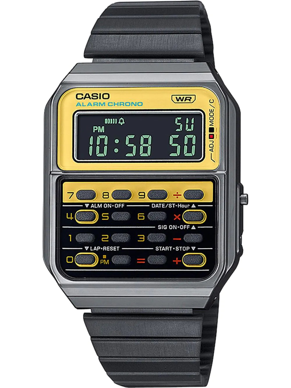 Casio CA-500WEGG-9BEF Mens Watch Vintage Collection 34mm 1ATM