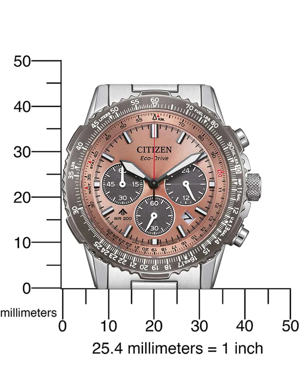 Citizen CA4664-60X Mens Watch Promaster Navihawk 40mm 20ATM