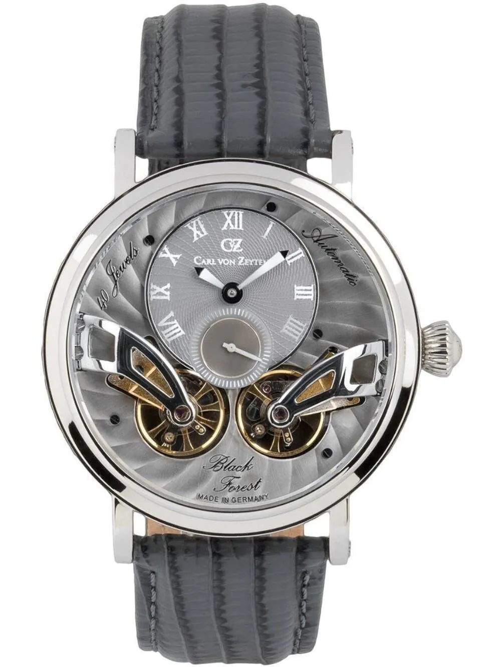 Carl von Zeyten CVZ0017SGYS Black Forest automatic 46mm 3ATM