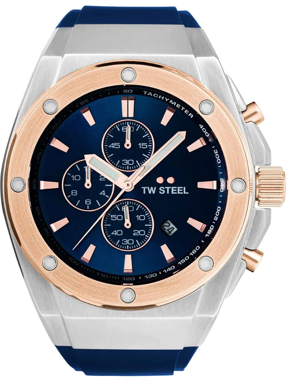 TW-Steel CE4105 CEO Tech Chronograph Mens Watch 44mm 10ATM