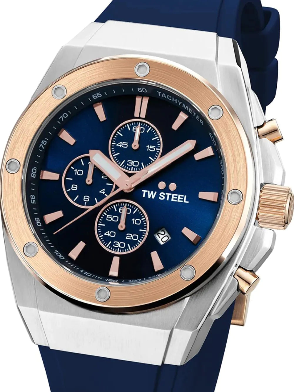 TW-Steel CE4105 CEO Tech Chronograph Mens Watch 44mm 10ATM