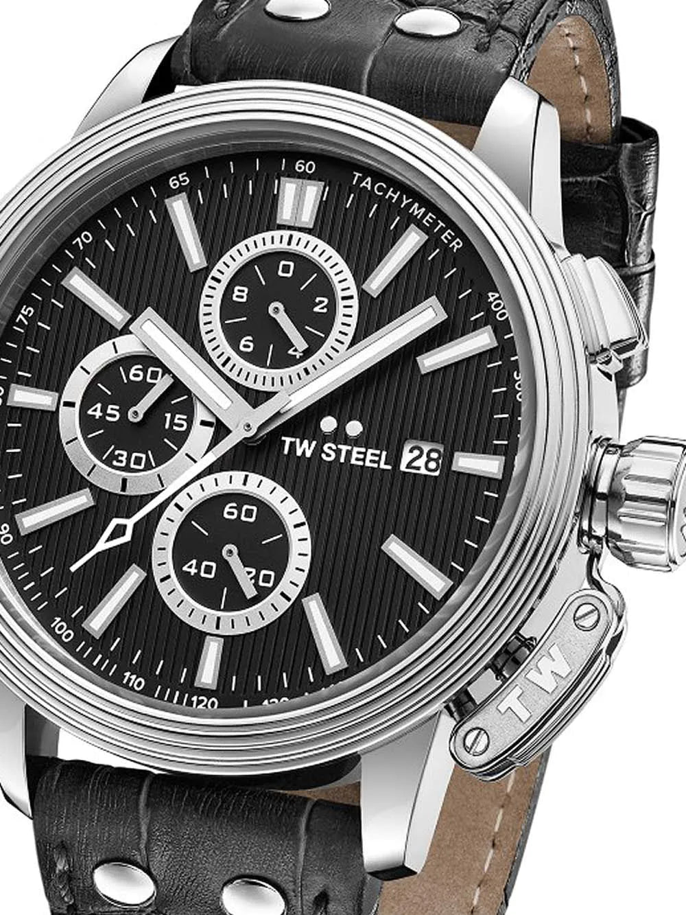 TW Steel CE7002 Adesso Chronograph Mens Watch 48mm 10 ATM