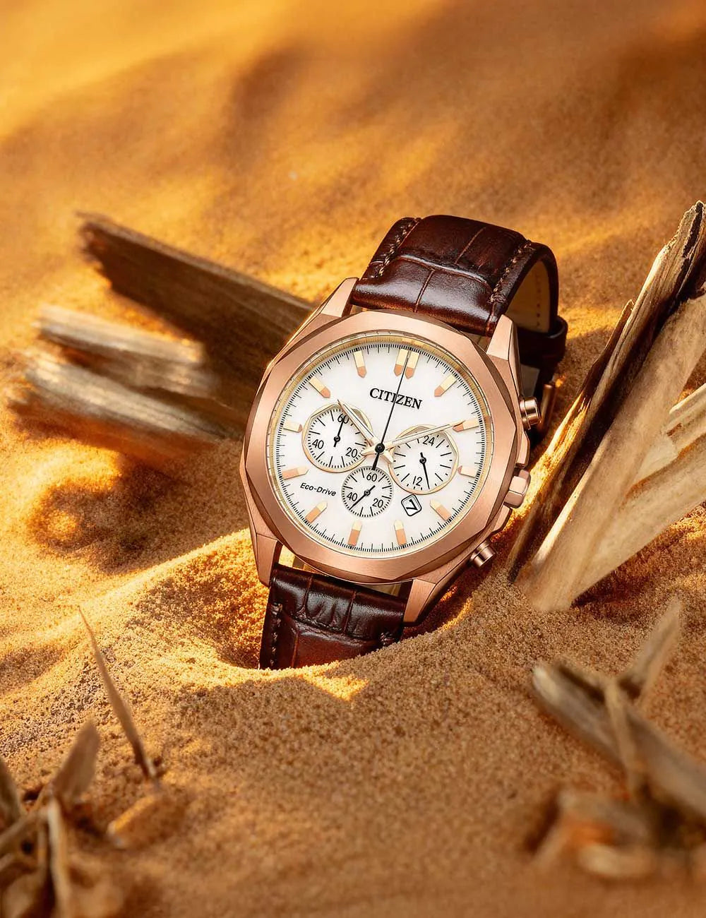 Citizen CA4593-15A Mens Watch Eco-Drive Chronograph 41mm 10ATM