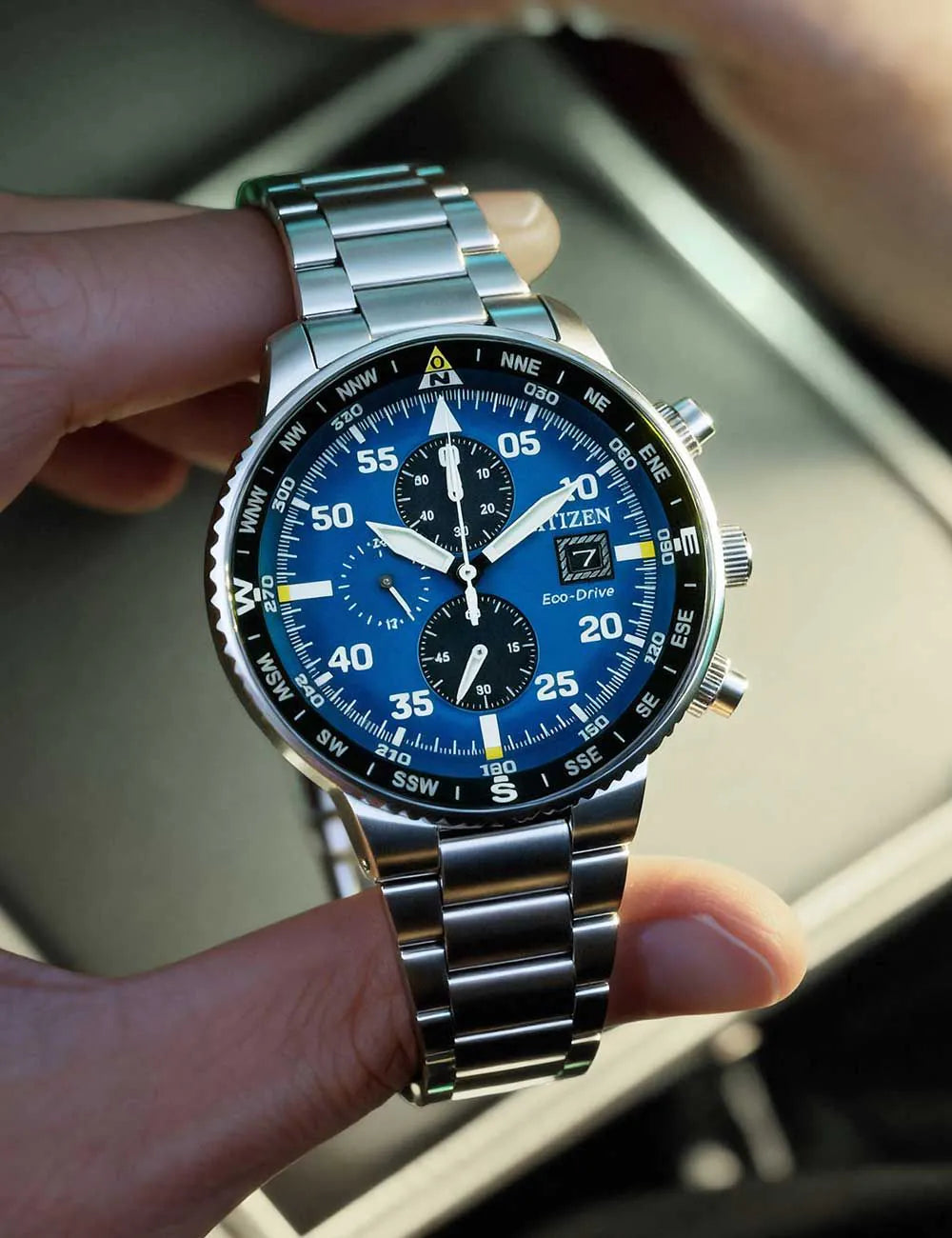 Citizen CA0690-88L Eco-Drive Chronograph 44mm 10 ATM