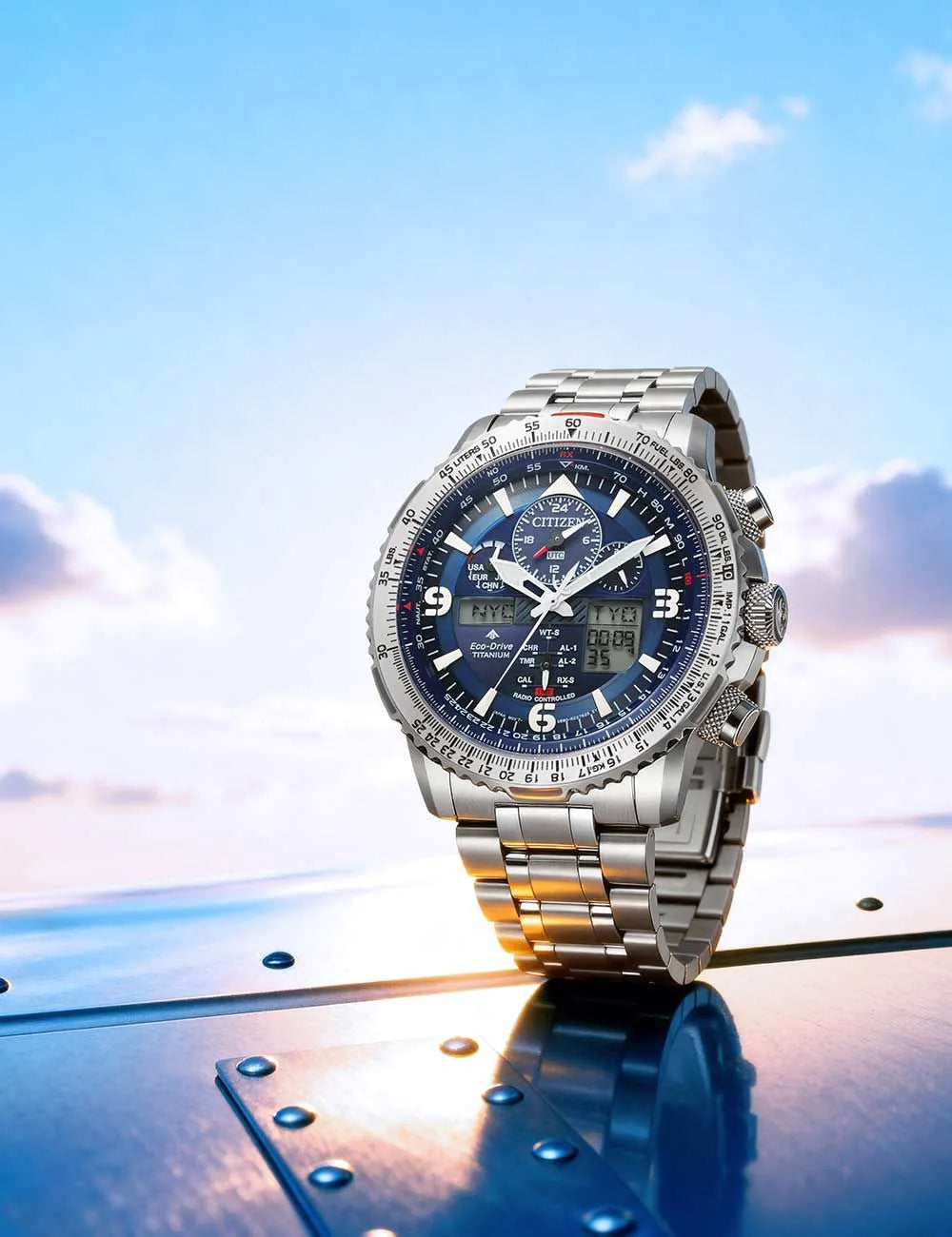 Citizen JY8100-80L Promaster Sky Chronograph 45mm 20ATM