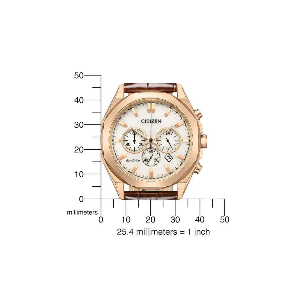 Citizen CA4593-15A Mens Watch Eco-Drive Chronograph 41mm 10ATM