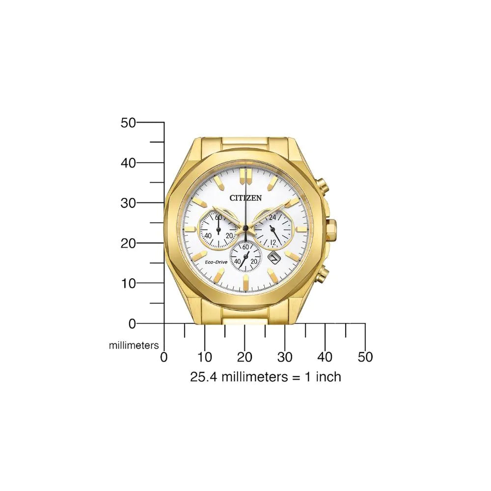 Citizen CA4592-85A Mens Watch Eco-Drive Chronograph 41mm 10ATM