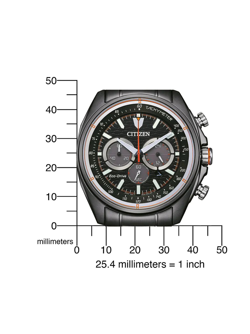 Citizen CA4567-82H Eco-Drive Chronograph 45mm 10ATM